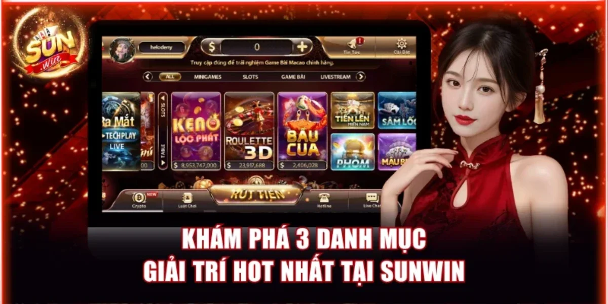 Giới thiệu về sunwin: Cổng game bài đổi thưởng uy tín 3 3 sản phẩm hấp dẫn nhất tại cổng game