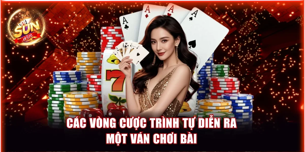 Poker Sunwin - 50+ Bàn Cược Hấp Dẫn Chỉ Từ Mức Cược 100 16 Các vòng cược trình tự diễn ra một ván chơi bài