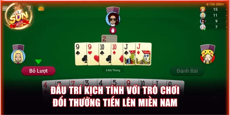 Đấu trí kịch tính với trò chơi đổi thưởng Tiến lên miền Nam