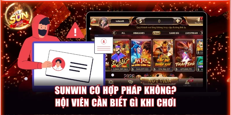 Sunwin Có Hợp Pháp Không? Hội Viên Cần Biết Gì Khi Tham Gia 1 Sunwin