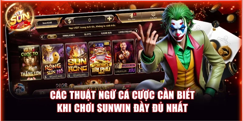 thuật ngữ cá cược