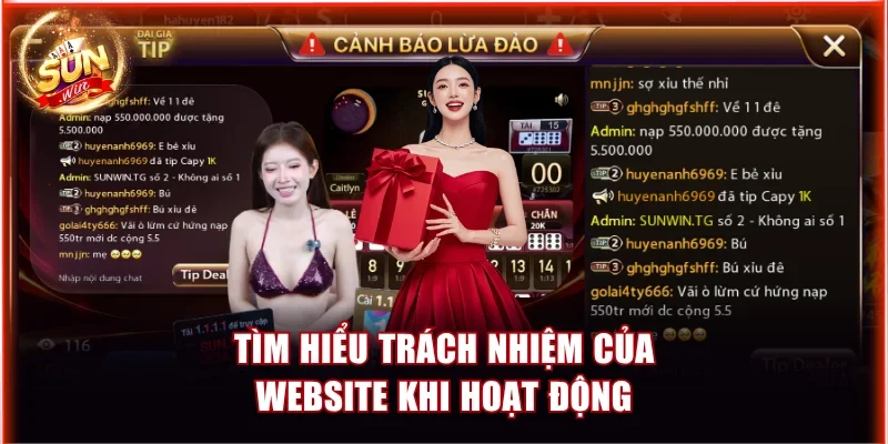 Tìm hiểu trách nhiệm của website khi hoạt động